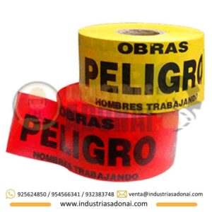 Cinta de Señalización Peligro Hombre Trabajando