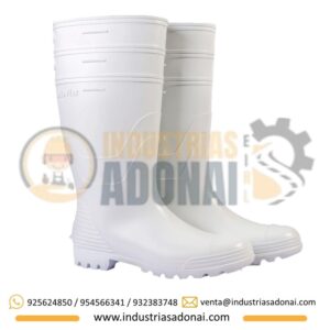 Botas de PVC Blanco Pegaforte