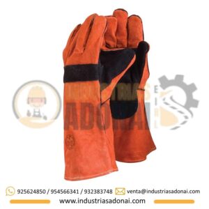 Guantes de Soldar Naranja con Negro Steelpro