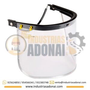 Careta de Esmerilar Con Clip Para Casco Clute