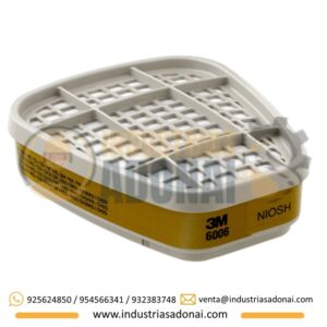 3M FILTRO 6006 MULTI GAS Y  VAPOR