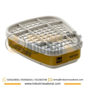 3M FILTRO 6007 VAPORES DE CLORO Y MERCURIO