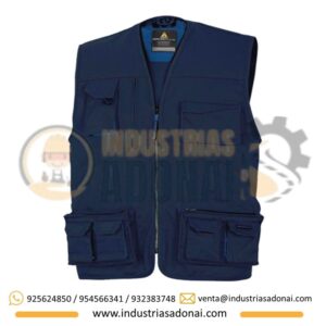 Chaleco de Seguridad  M2GI2 Azul Marino Deltaplus