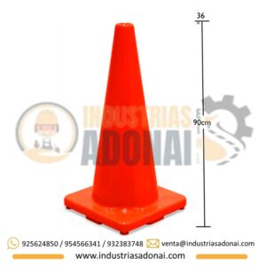 Cono de Seguridad PVC 36″ Importado