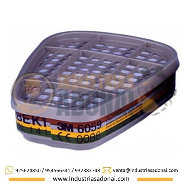 3M FILTRO 6059 MULTIGASES