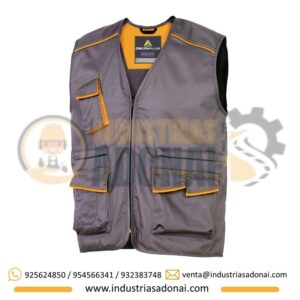 Chaleco M6GIL Plomo con Naranja Delta Plus