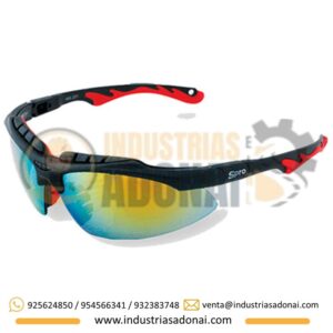 lentes de seguridad modelo Revo Rojo Spro
