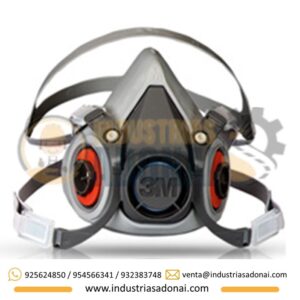 RESPIRADOR 6200 MEDIA CARA 3M