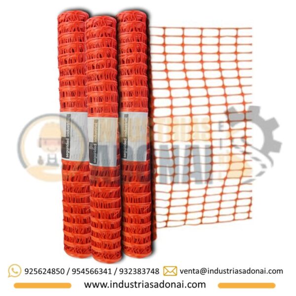 Malla de Seguridad Color Naranja Segpro