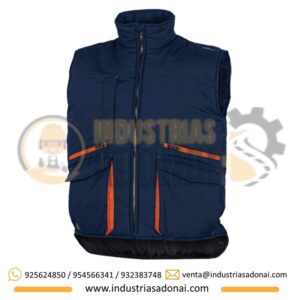 Chaleco SIERRA2 Azul con Naranja Deltaplus