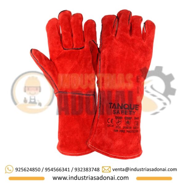 Guantes de Soldar Hilo Kevlar Tanque
