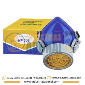 Máscara Antipolvo Economica 2 Vias 2 Filtros 304