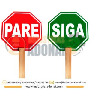 Señalización Pare y Siga Nacional