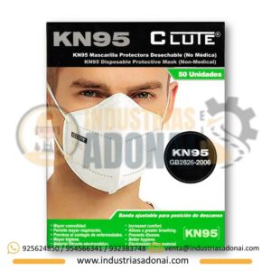 MASCARILLA KN95 CLUTE