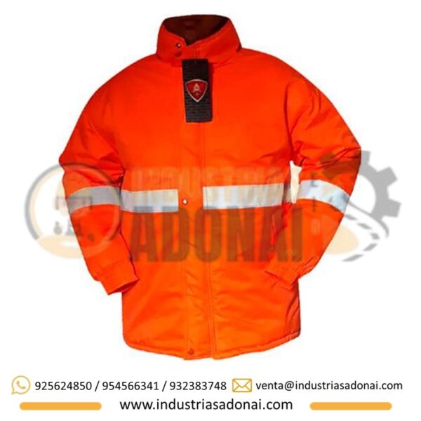 Casaca de Seguridad Térmico color Anaranjado