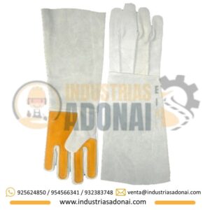 Guantes de Cuero Soldar 18" Nacional