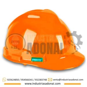 Casco de Seguridad Tridente Anaranjado