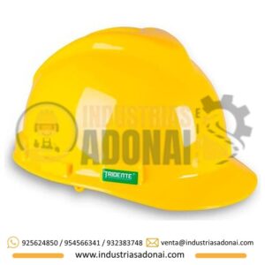 Casco de Seguridad Tridente Amarillo