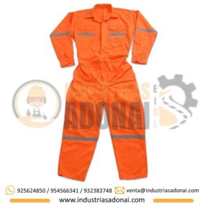Overol de Seguridad Drill tecnologia Anaranjado