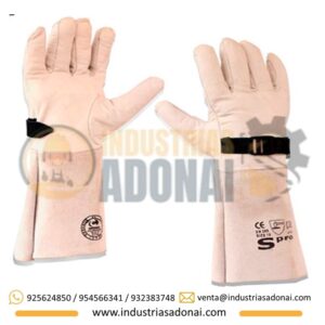 Guante de Badana Conductor Cuero Spro Blanco 10″