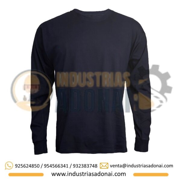 Polo Manga Larga Jersey 30.1 Azul Marino
