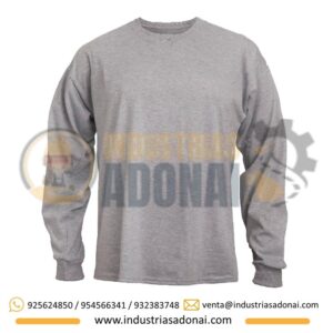 Polo Manga Larga Jersey 30.1 Plomo