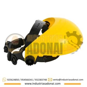 Casquete Porta Visor Amarillo Segpro