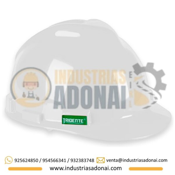 Casco de Seguridad Tridente Blanco