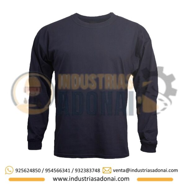 Polo Manga Larga Jersey 20.1 Azul Marino