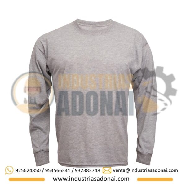 Polo Manga Larga Jersey 20.1 Plomo