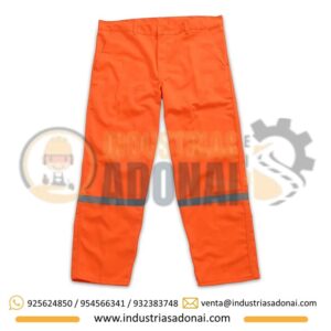 Pantalón Drill Tecnología Anaranjado Nacional
