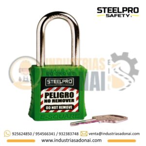 Candado de Seguridad Steelpro X10 Verde