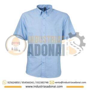 Camisa Oxford Manga Corta Nacional