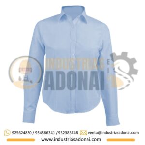 Blusa Oxford Manga Larga Nacional