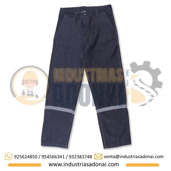 Pantalón de Trabajo Jean Crudo Para Soldar