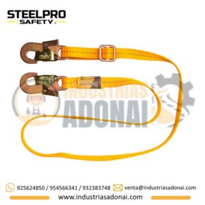 Línea de restricción cinta 1" regulable Steelpro