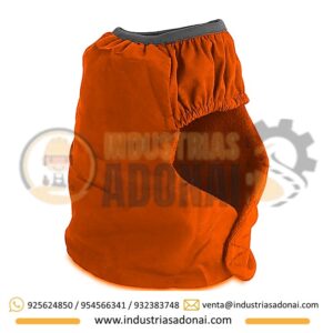 Cortaviento Acolchado con Polar Anaranjado