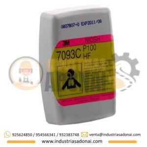 3M FILTRO 7093C P100/HF PROTEGIDO PARA PARTÍCULAS,