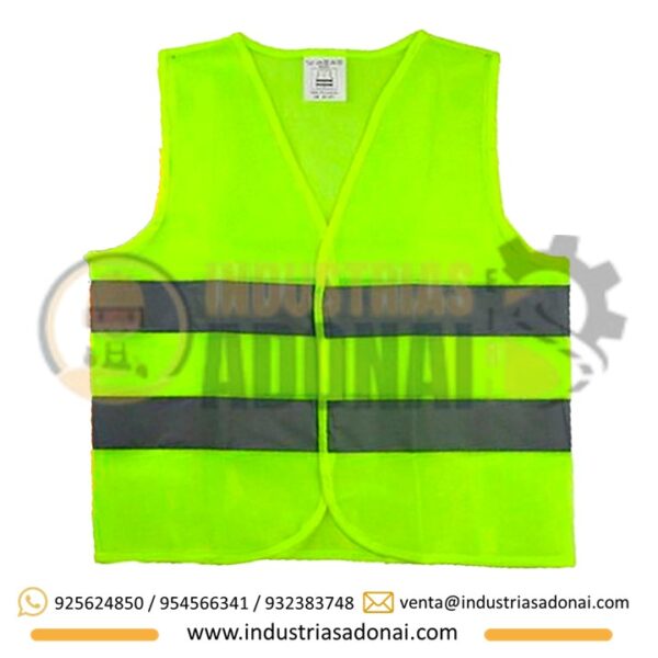Chaleco de Seguridad Reflectivo Poliéster Fosforescente