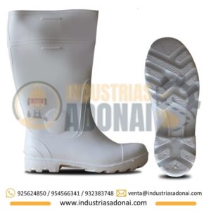 Botas de PVC Punta de Acero Blanco Segusa