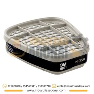 3M FILTRO 6001 PARA VAPORES ORGÁNICOS